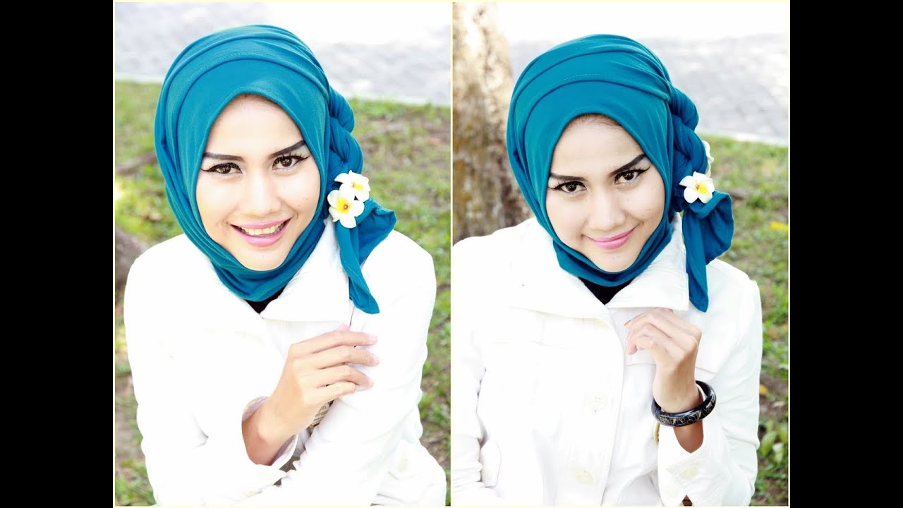 Tutorial Hijab Simple Pashmina untuk Acara Santai by Didowardah - Part #29