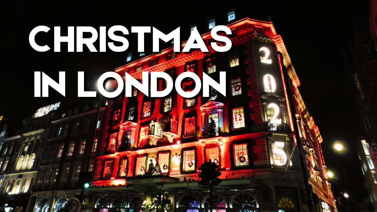 Christmas in London 2025: 24 Hours, Vegan Food & Sky Garden Review (Realistic Vlog)