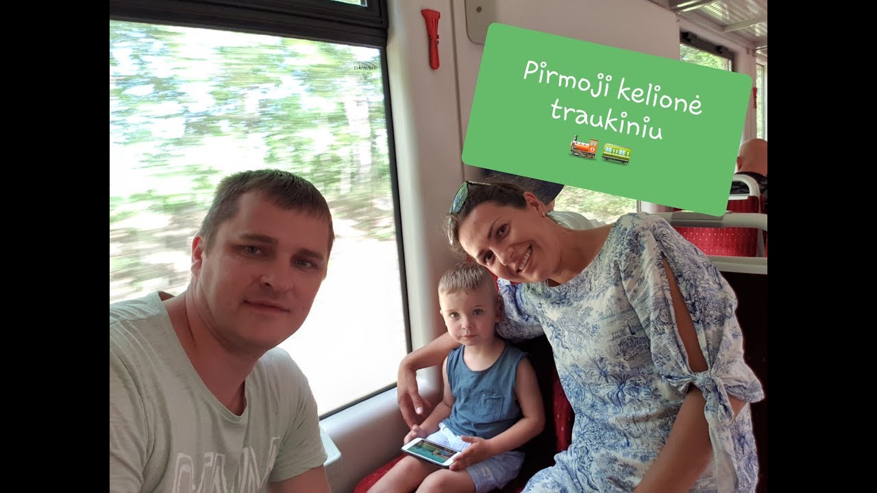 Pirmoji kelionė traukiniu Šilutė - Klaipėda 2019.