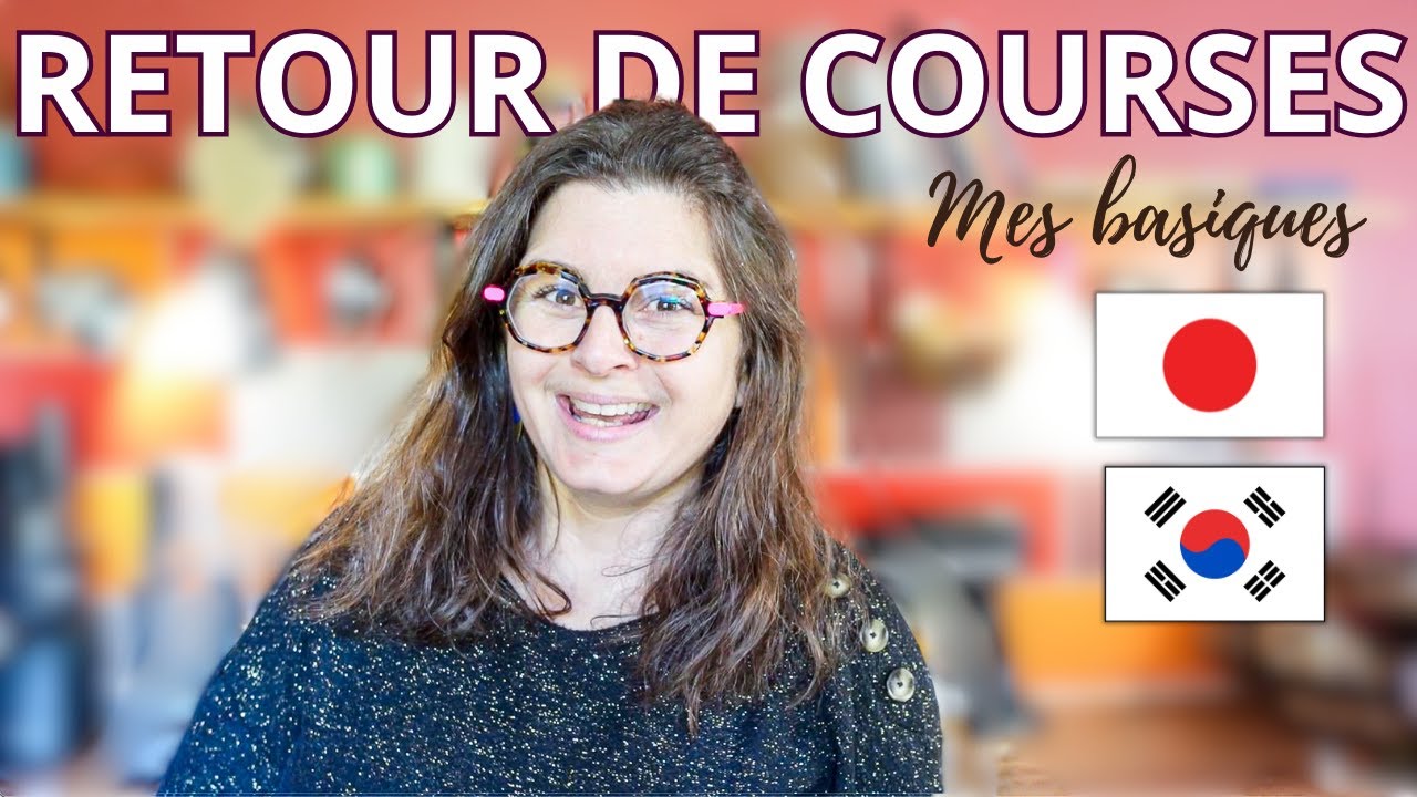 Corée et Japon : retour de courses du magasin asiatique, nos basiques pour la famille !