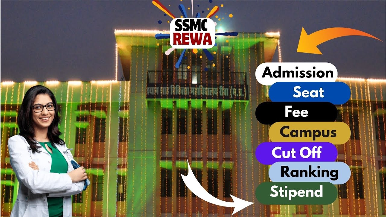 SSMC Rewa College Review🔥 | Fee | Cut Off | Seats #mbbs #neet
