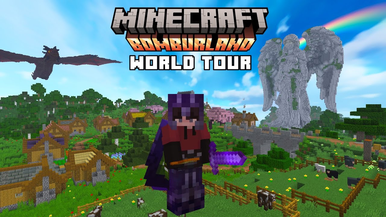 1 YEAR of Building a KINGDOM! - Bomburland SMP World Tour