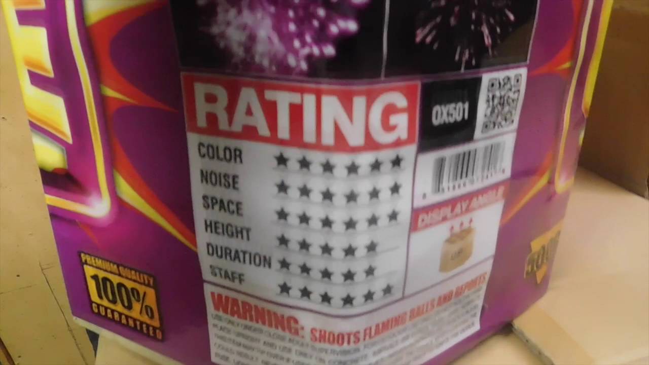 Grape Glitz By Mad Ox Fireworks DEMO