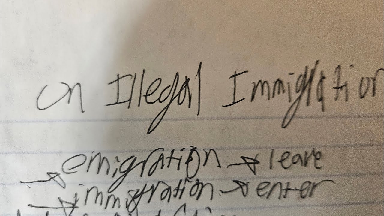 B.Y. Talking: On Illegal Immigration