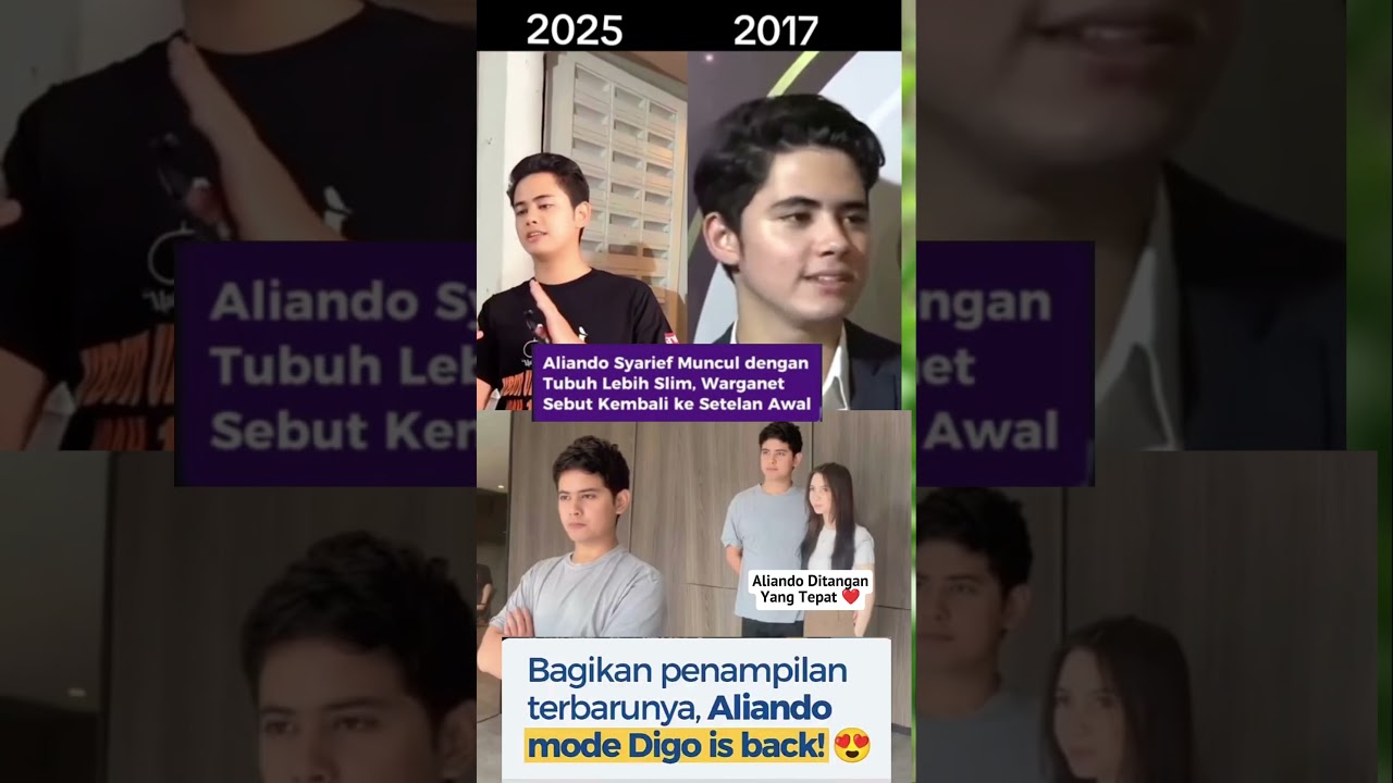 Aliando mode era Digo is back! 🥰❤️ #shortvideo #viral #AliandoSyarief #beritaterkini #artist #keren