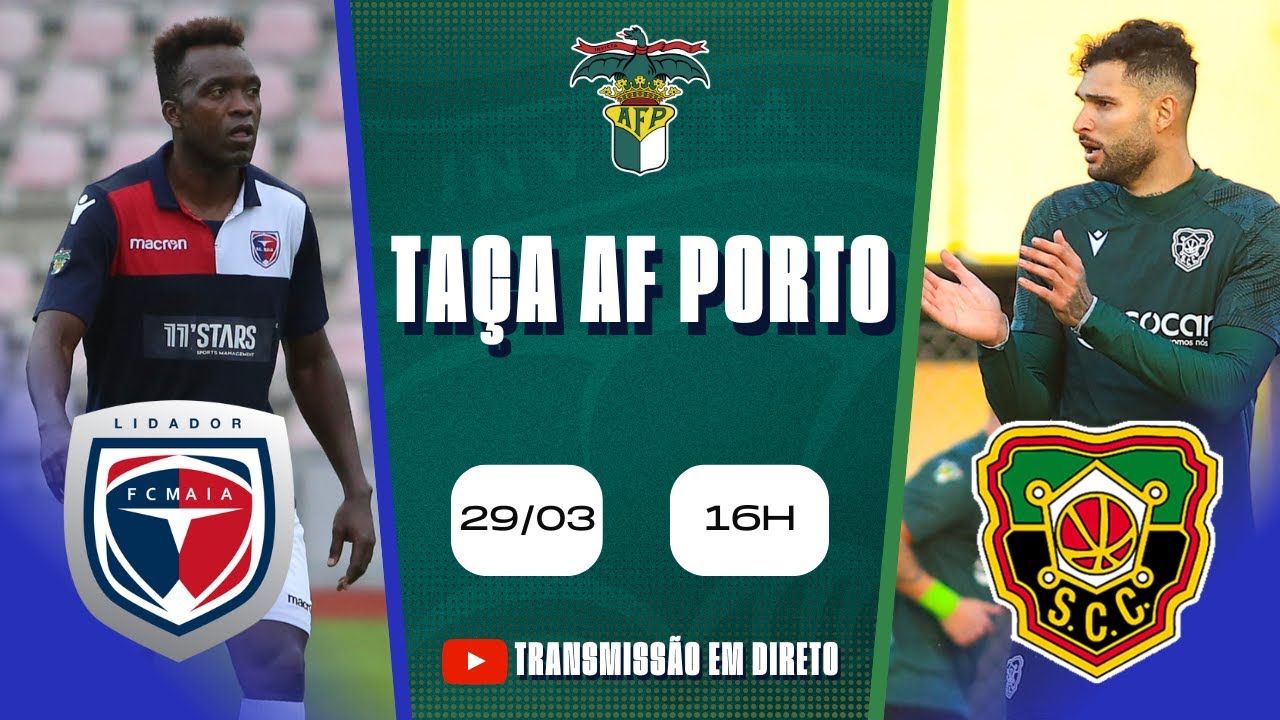 🏆⚽️ F.C. Maia Lidador vs. S.C. Coimbrões | Taça A.F. Porto | Ao Vivo