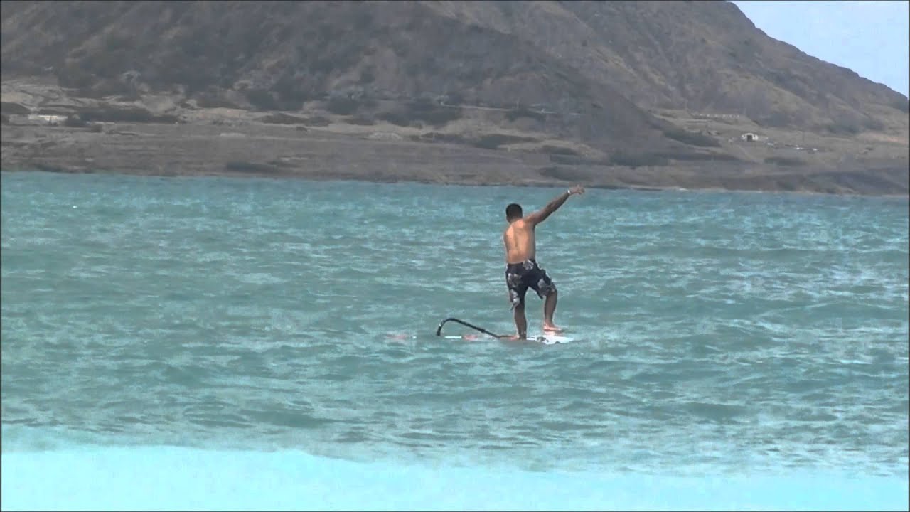 Windsurfing wipeout - 44 falls in 6 minutes