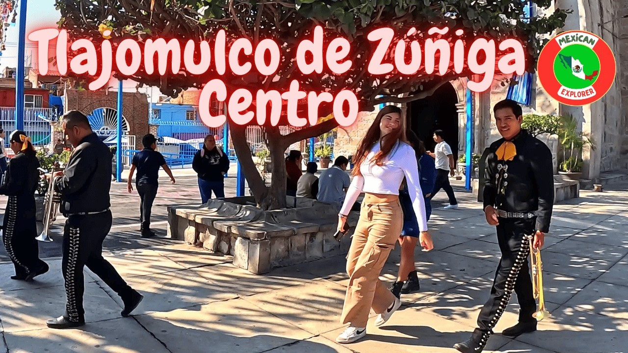 Tlajomulco de Zúñiga Centro 4K Waking Tour