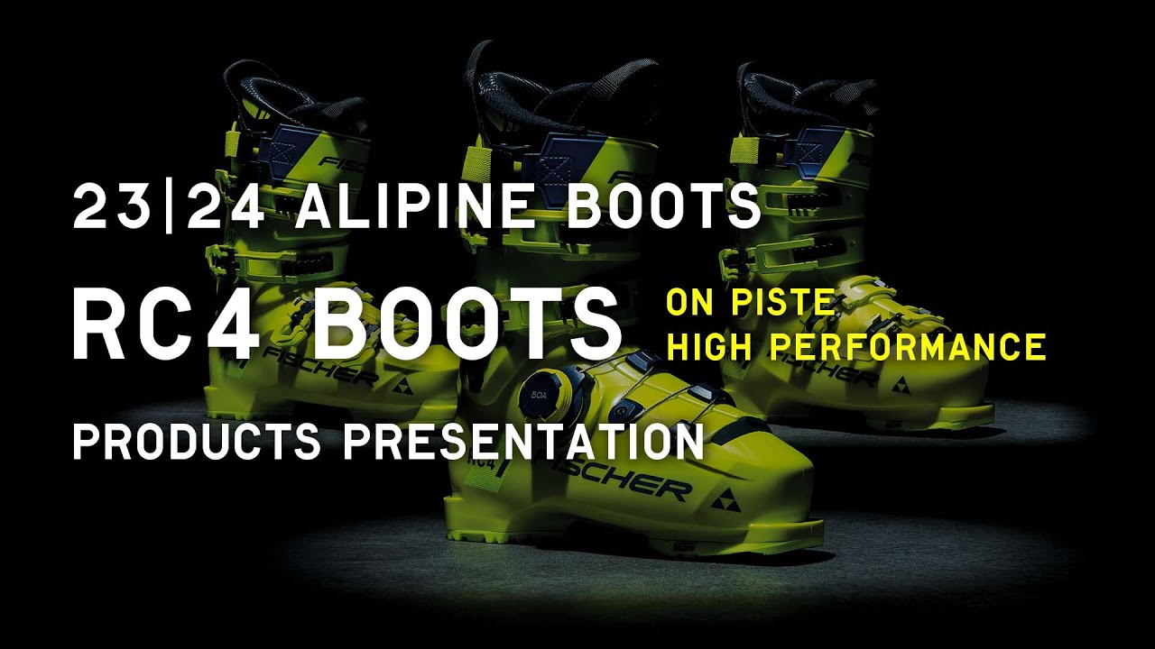 FISCHER 23|24 ハイパフォーマンスBOOTS "RC4" - 詳細解説 日本公式