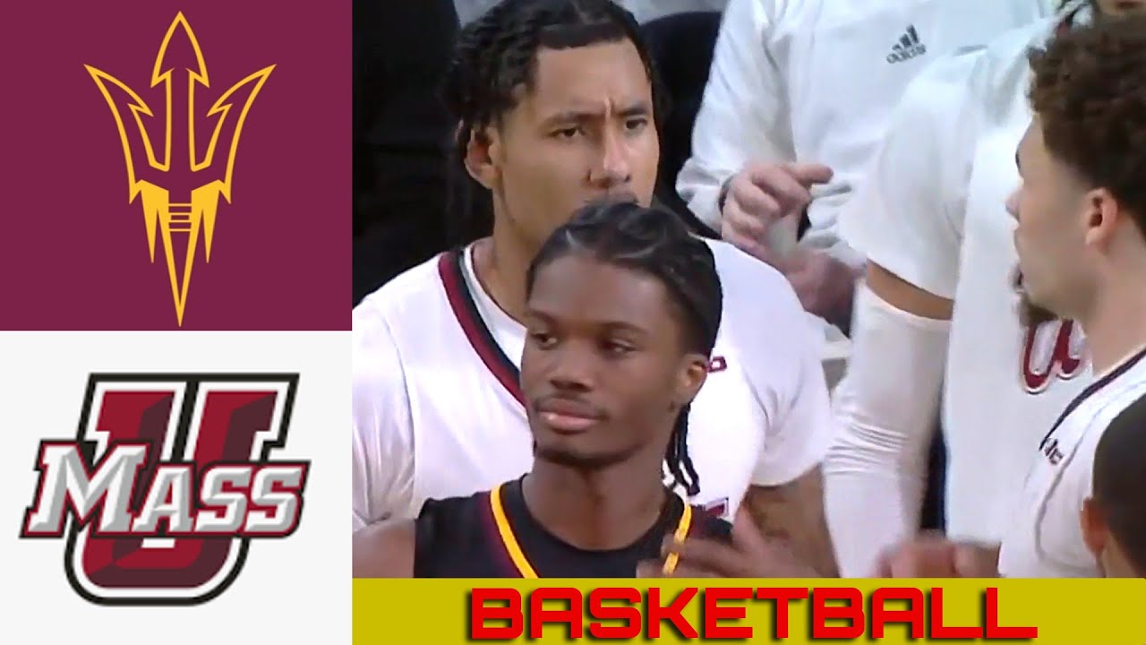 ARIZONA STATE vs UMASS Basketball Game Full Highlights 2024