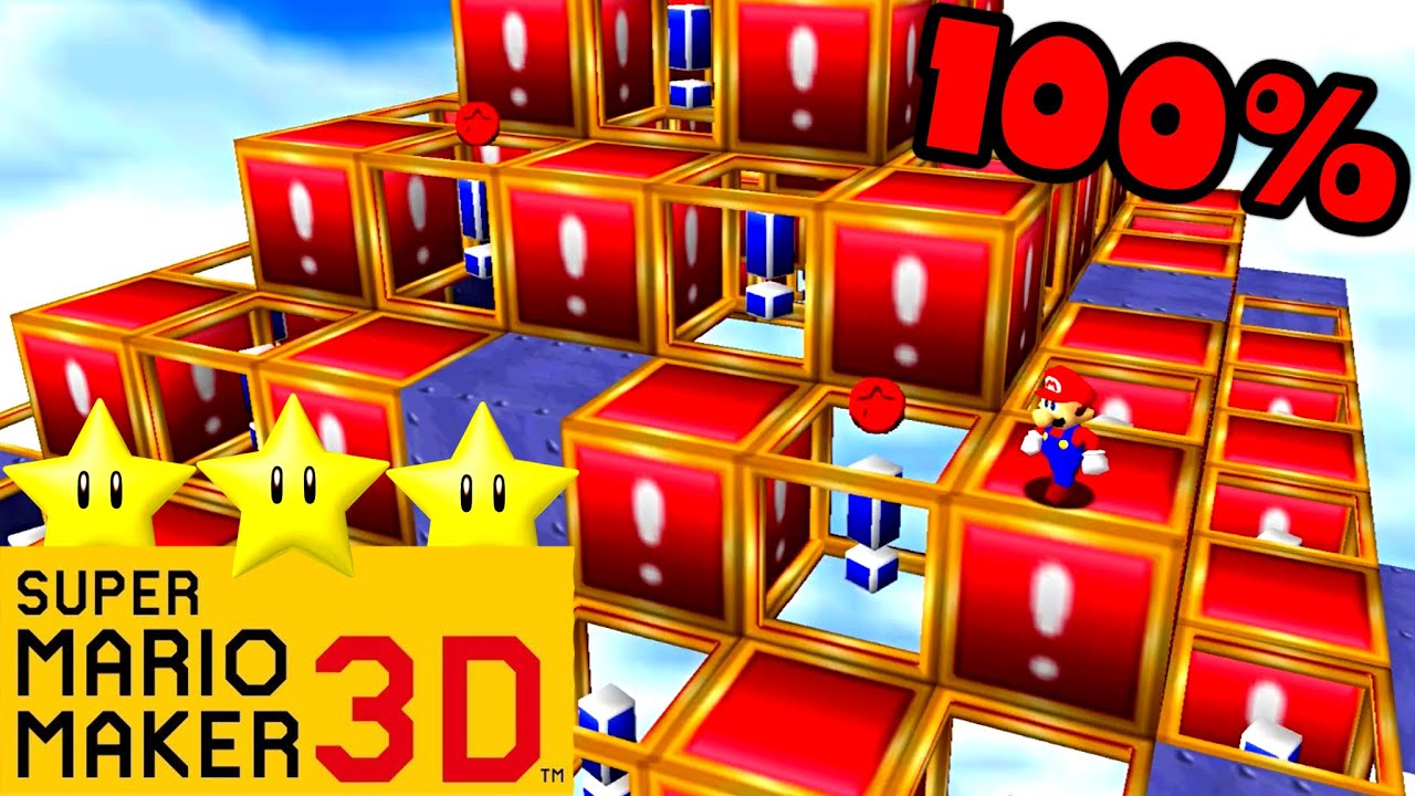 Mario Builder 64 🔨 Red Coins in Double Time by Mayro 🔨 100% Walkthrough