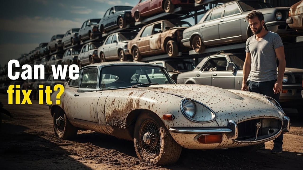 Full Car Restoration |  Jaguar E-Type 1969 | Full Rebuild from Abandoned condition to Brand New