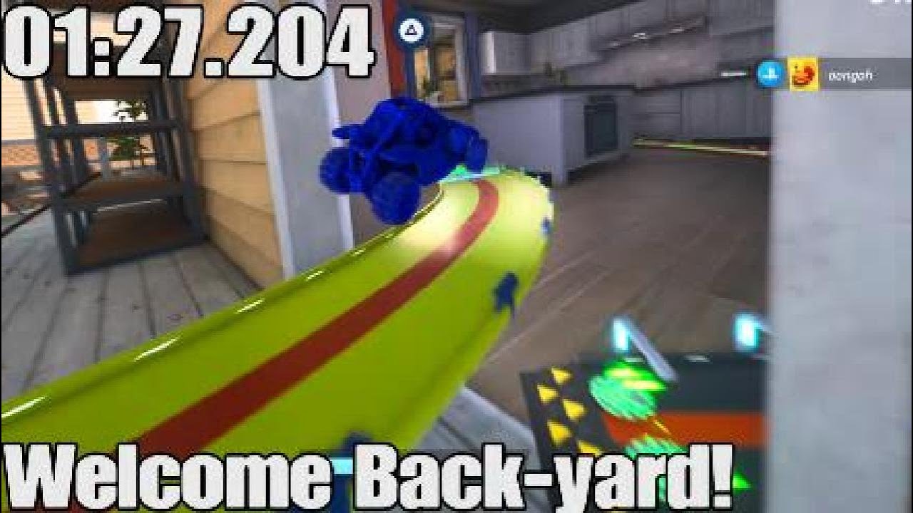 HWU2 Time Attack: Welcome Back-yard! (01:27.204) Hot Wheels Unleashed 2: Turbocharged
