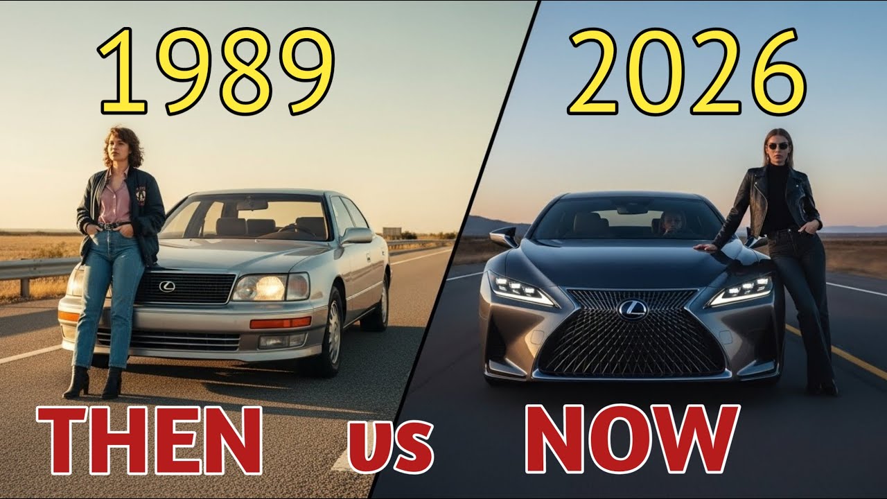 Lexus Evolution 1989–2026 | From Quiet Luxury to Futuristic Design