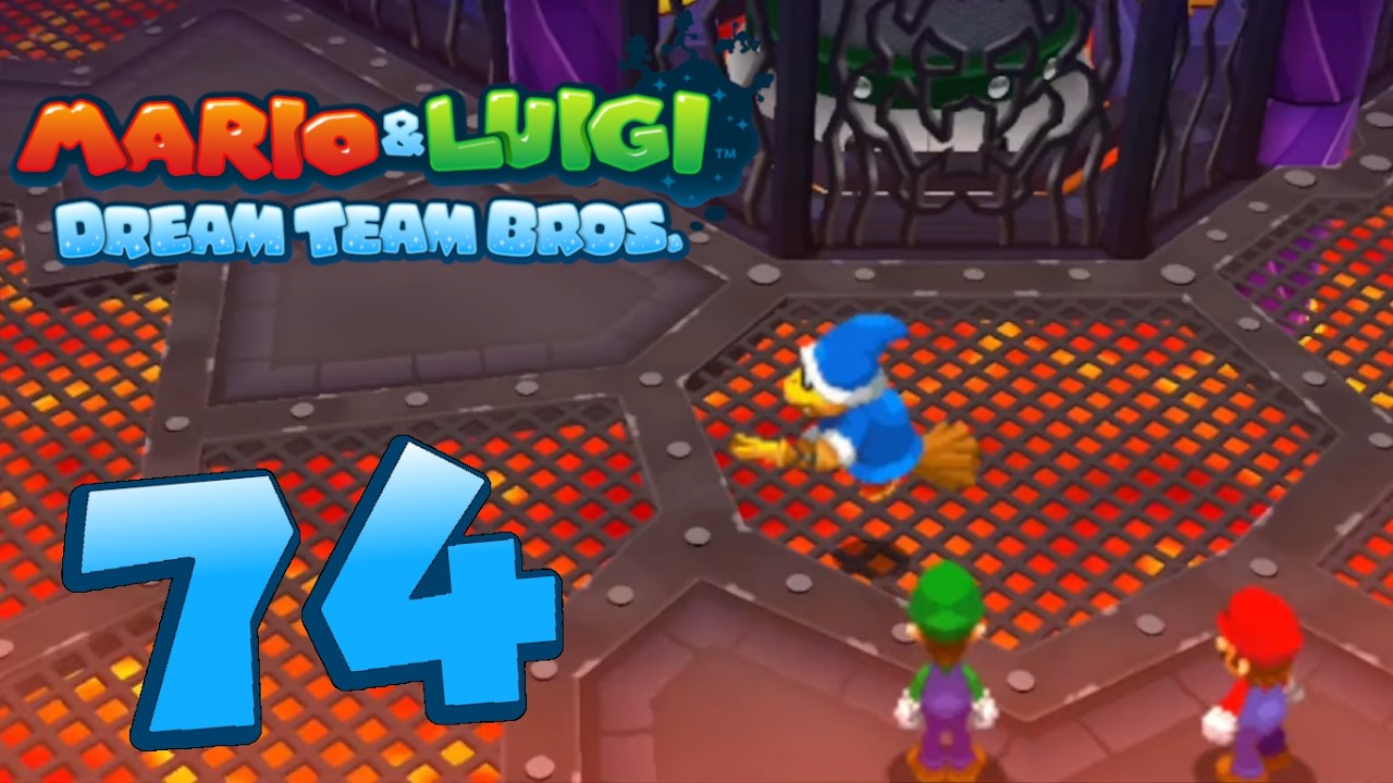 Kamek-Battle und noch mehr Zauberei! - Mario & Luigi: Dream Team Bros. #74