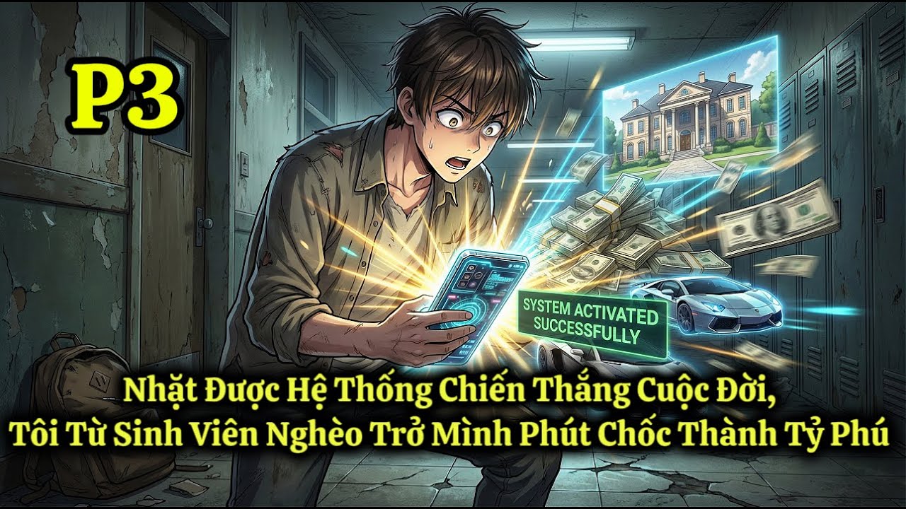 Nhặt Được Hệ Thống Chiến Thắng Cuộc Đời, Tôi Từ Sinh Viên Nghèo Trở Mình Phút Chốc Thành Tỷ Phú P3