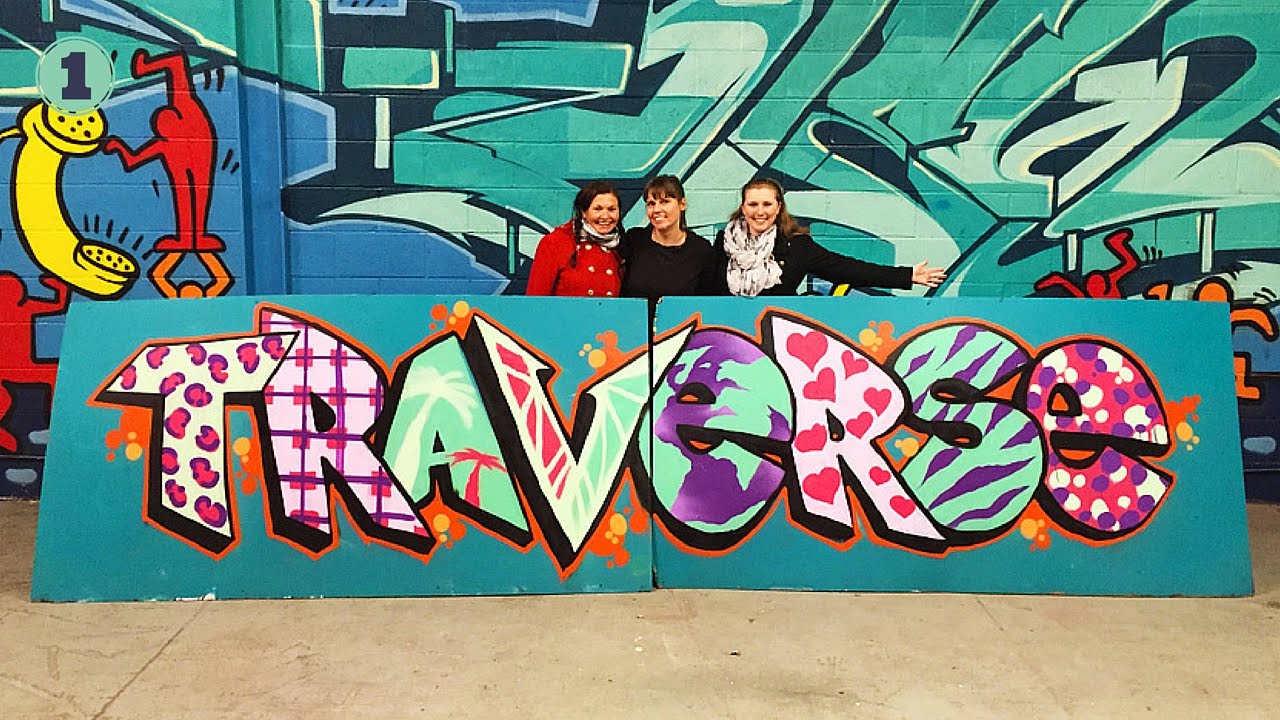 GRAFFITI WORKSHOP #traverse16 | Footsteps on the Globe