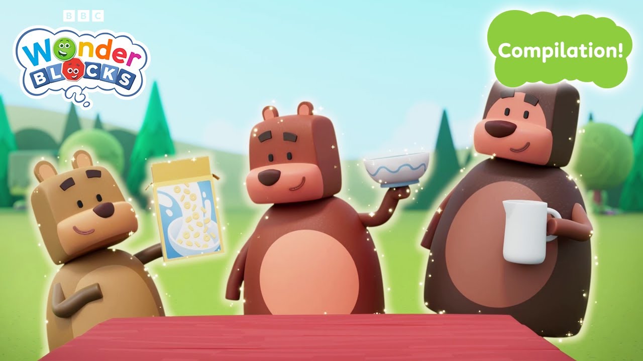 Waiting Your Turn with the Breakfast Bears 🐻 | Coding Cartoon for Kids | Wonderblocks