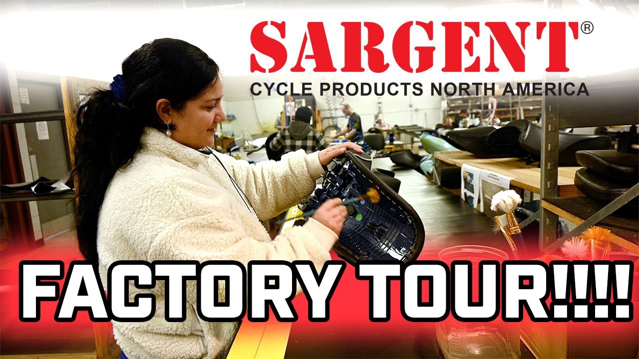ЭКСКУРСИЯ ПО ЗАВОДУ!!!!! Продукция Sargent Cycle