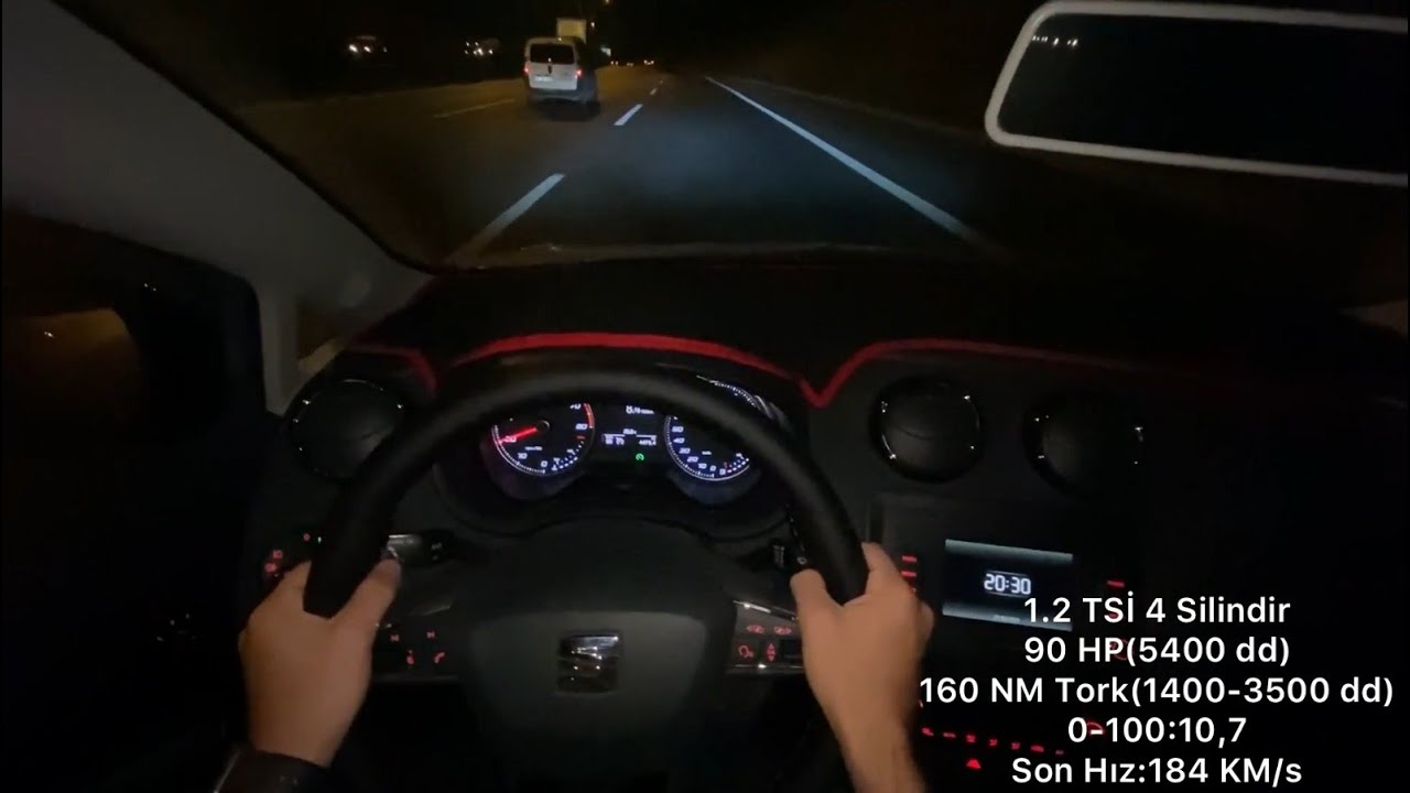 Seat İbiza 1.2 TSİ Akşam POV Sürüşü