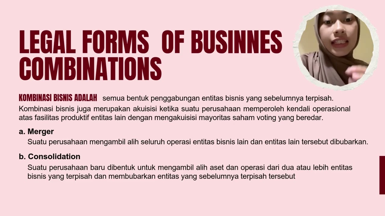 Bussiness Combination - AKL 1 J Kelompok 3