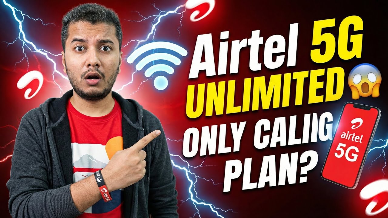 Airtel 5G Unlimited Data Plan 2026 😱 | Airtel Only Calling Plan Price | Full Details