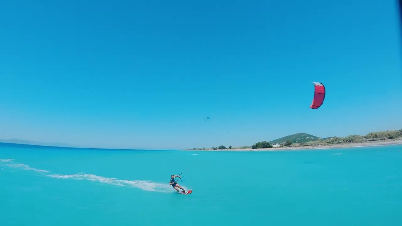 Rhodes - Kitesurfing & FPV drone - 4K shot on GoPro 9