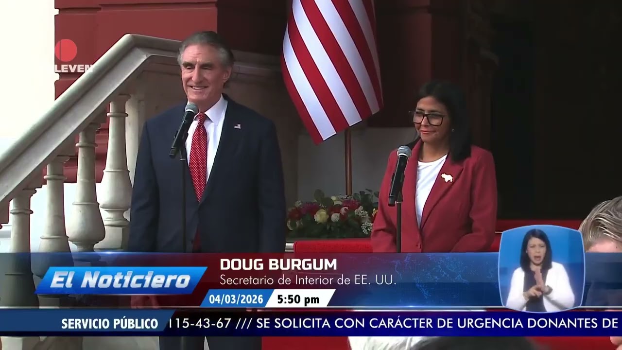 Empresarios canadienses participaron en encuentro con Doug Burgum -El Noticiero emisión meridiana