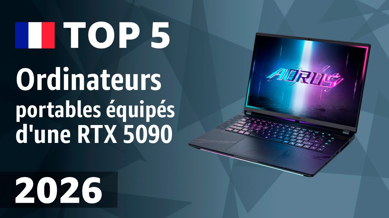 TOP—5. Meilleurs ordinateurs portables équipés d'une RTX 5090. Classement 2026!