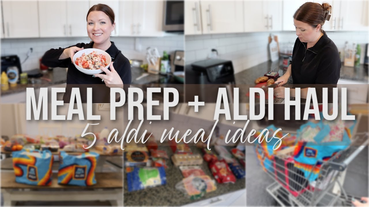 Покупка продуктов в Aldi для большой семьи + план питания | Простое и здоровое приготовление еды ...