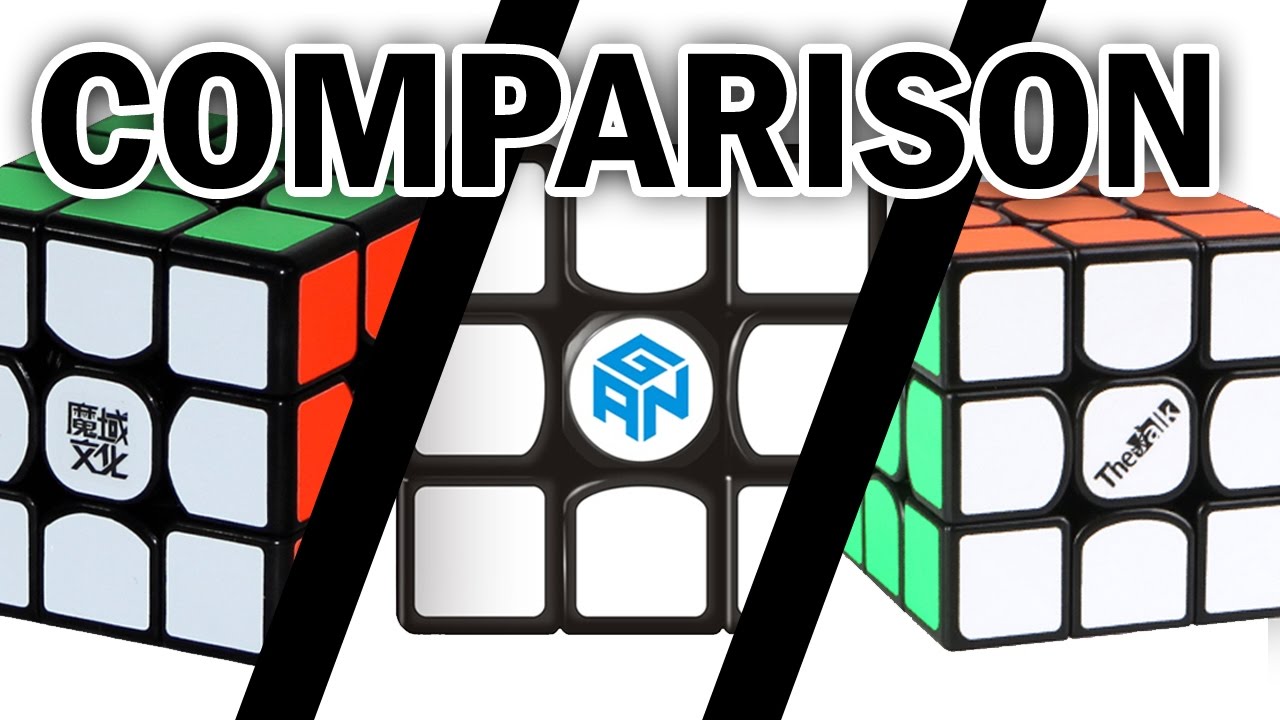 Speedcube Comparison | Weilong GTS / Gans Air / Valk 3
