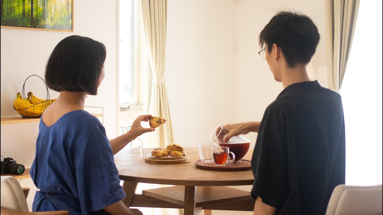 穏やかな日常を過ごすコツ - 鮭のホイル焼き｜生クリームで作るチョコスコーン Tips of spending my days calmly ｜HidaMari Cooking