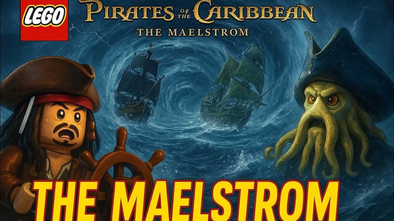 LEGO Pirates of the Caribbean: THE MAELSTROM - Level Terakhir & Boss Fight Davy Jones!