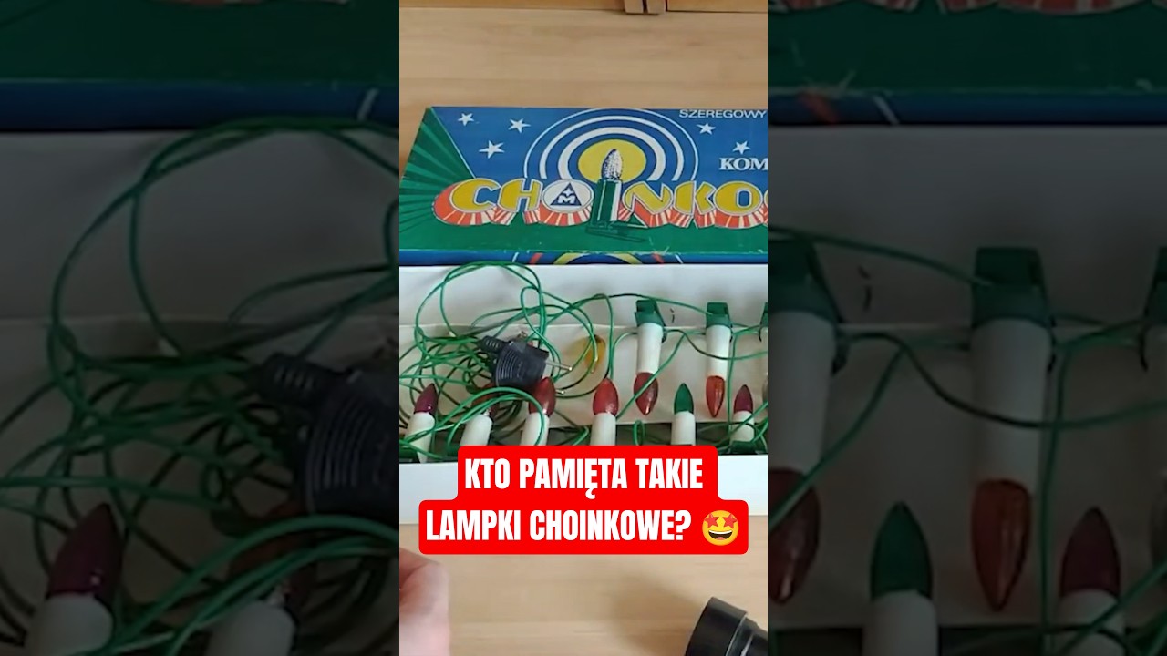 CHOINKOWE LAMPKI Z DZIECIŃSTWA BYŁY WYJĄTKOWE 🤩 