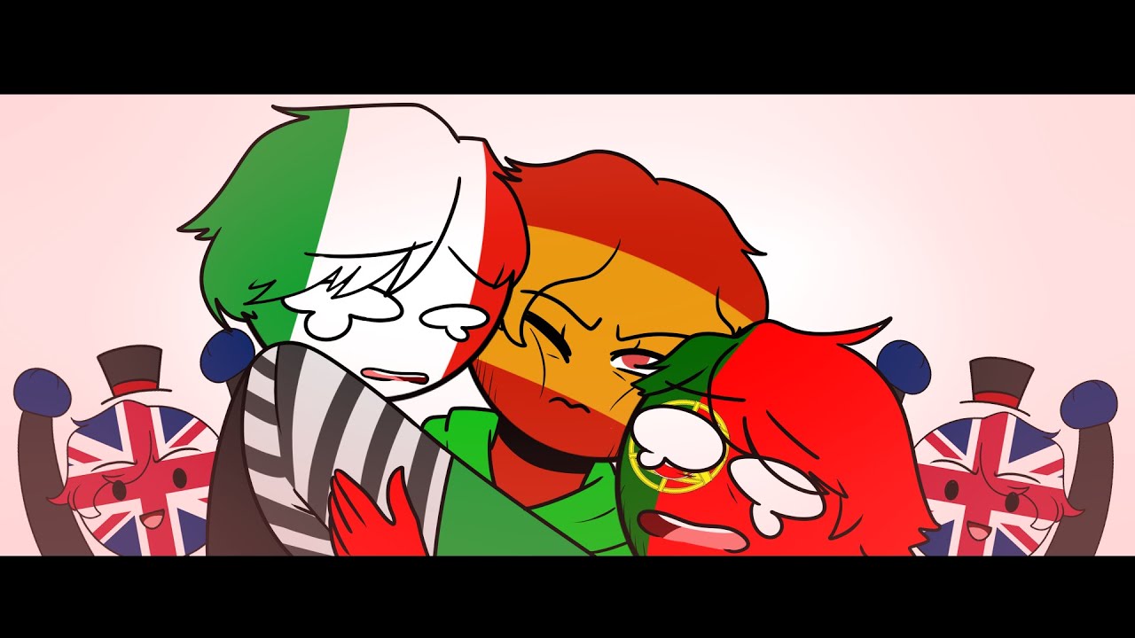 Super Mario Hyadain | Countryhumans | Animatic | Italia x España x Portugal