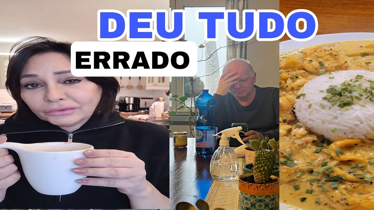 DEU RUIN: MEU MARIDO ALEMÃO... ELE ME IRRITA  E ME FAZ PASSAR DE LOUCA + COMIDA TÍPICA SUIÇA...