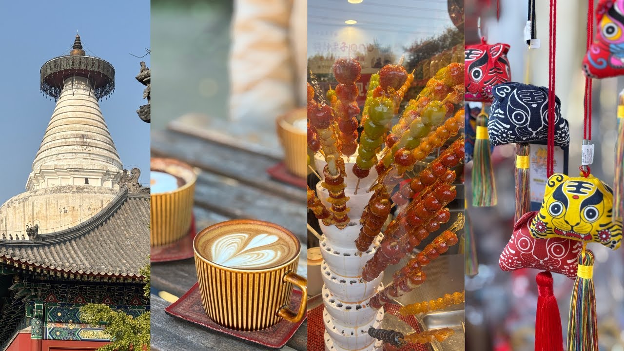 Beijing Vlog | Shopping Malls | Culture and Landmarks | Local Markets and Restaurants | Coffee Shops