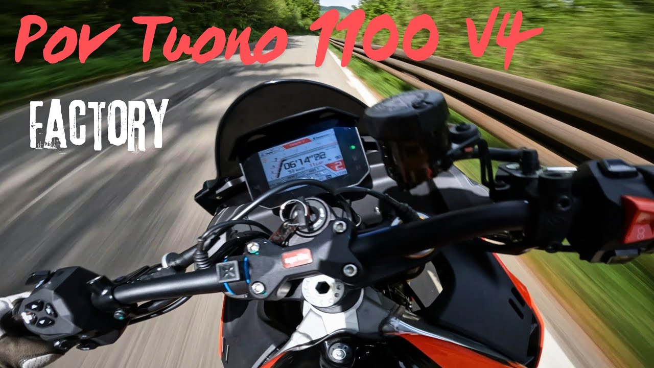 POV Tuono 1100 v4 Factory whith finished tyres