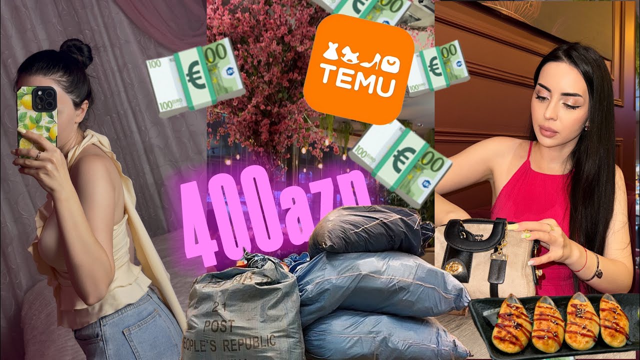 400manata YAY GEYİMLƏR TEMUDAN 🧡 ÇOOX BEYƏNDİM 🧡Baki VLOG 🇦🇿 Ayka 14