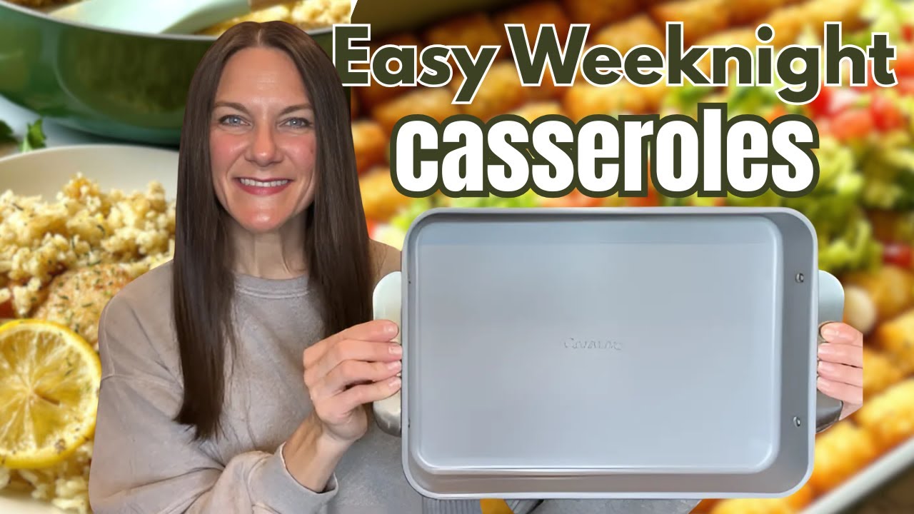 3 Comforting Weeknight Casseroles | Easy Fall Dinners