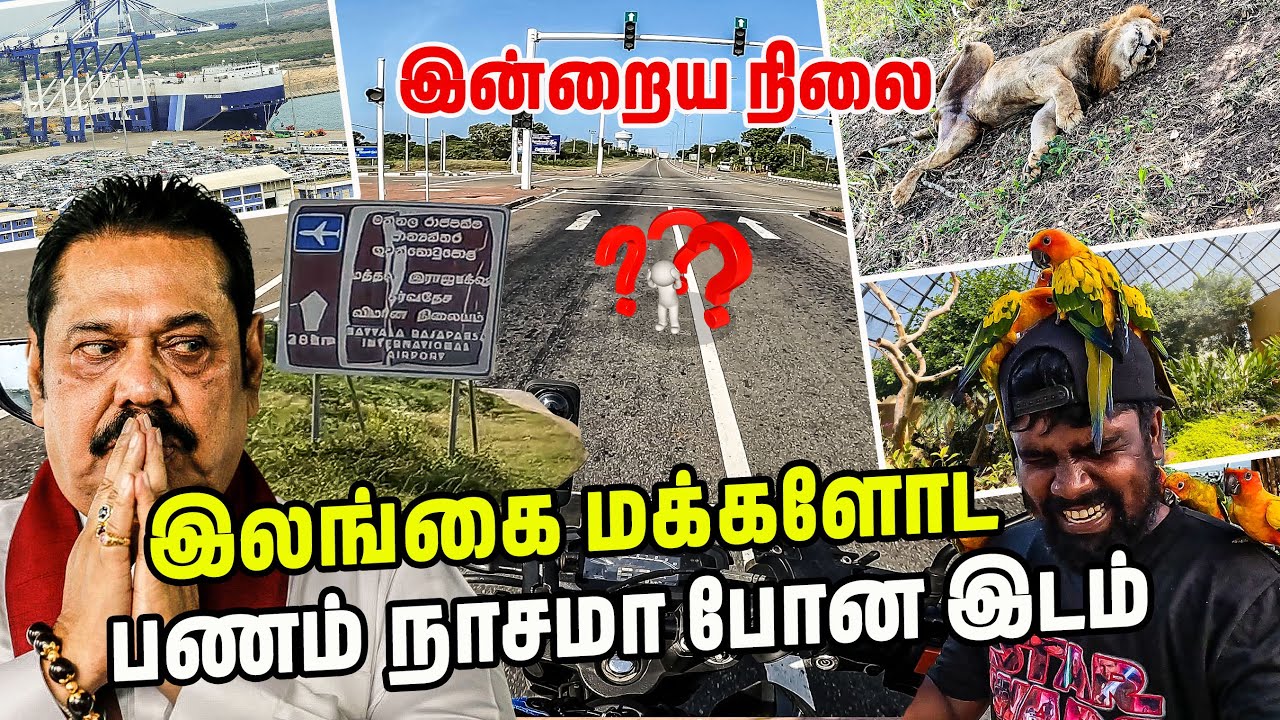இலங்கையின் மொத்தப் பணமும் இங்கே வீணடிக்கப்படுகிறது 😡 | Hambantota | Ridiyagama Safari | #jesivlogs