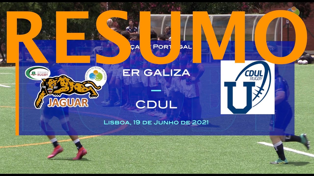 Rugby - Resumo ER Galiza (JAGUAR) x CDUL. 1/4 final Taça de Portugal