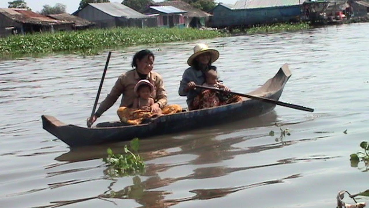 Cambodia 14:  Siem Reap: Accident & fire-riddled boat trip to Battambang  SD 480p