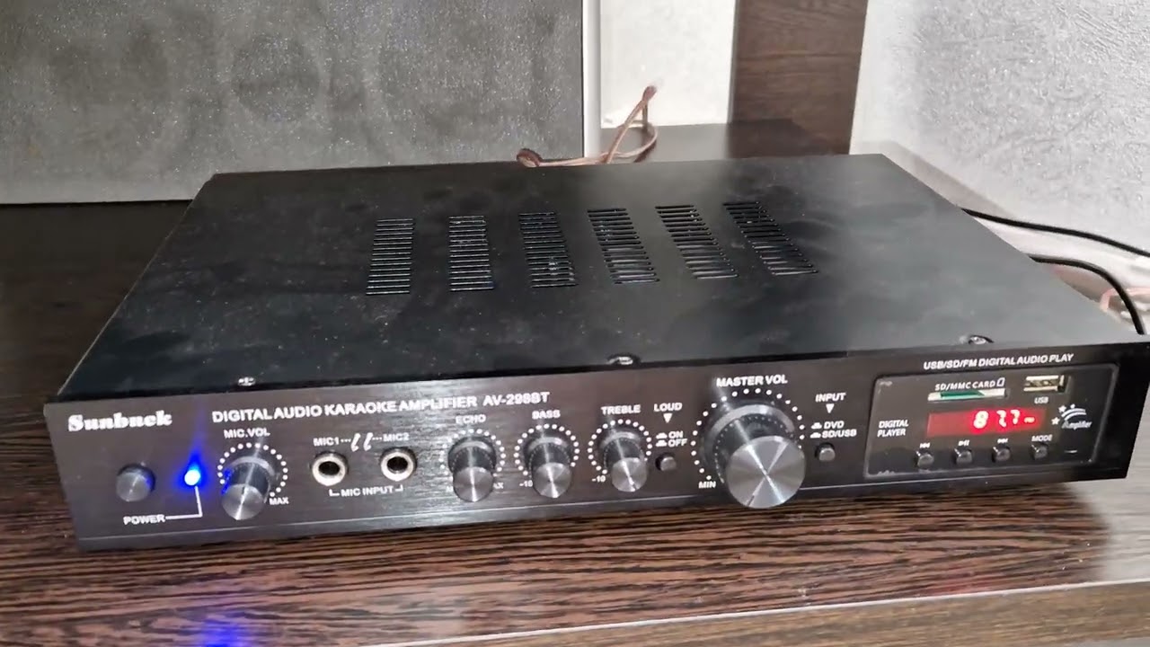 sunbuck av-298bt подключение и впечатление