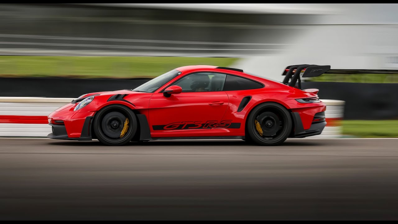 Onboard Porsche 911 992 GT3 RS Salone Events Aug 2023