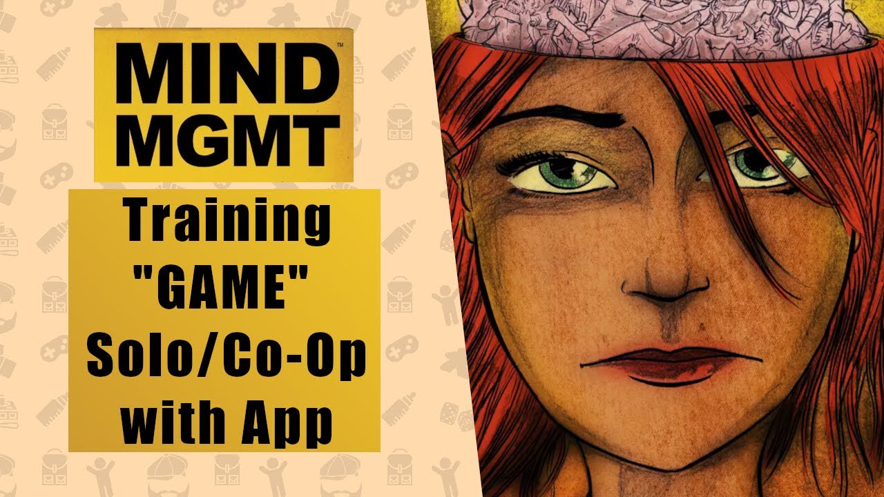 Mind MGMT Training “Game” Session | Solo/Cooperative modes WITH App