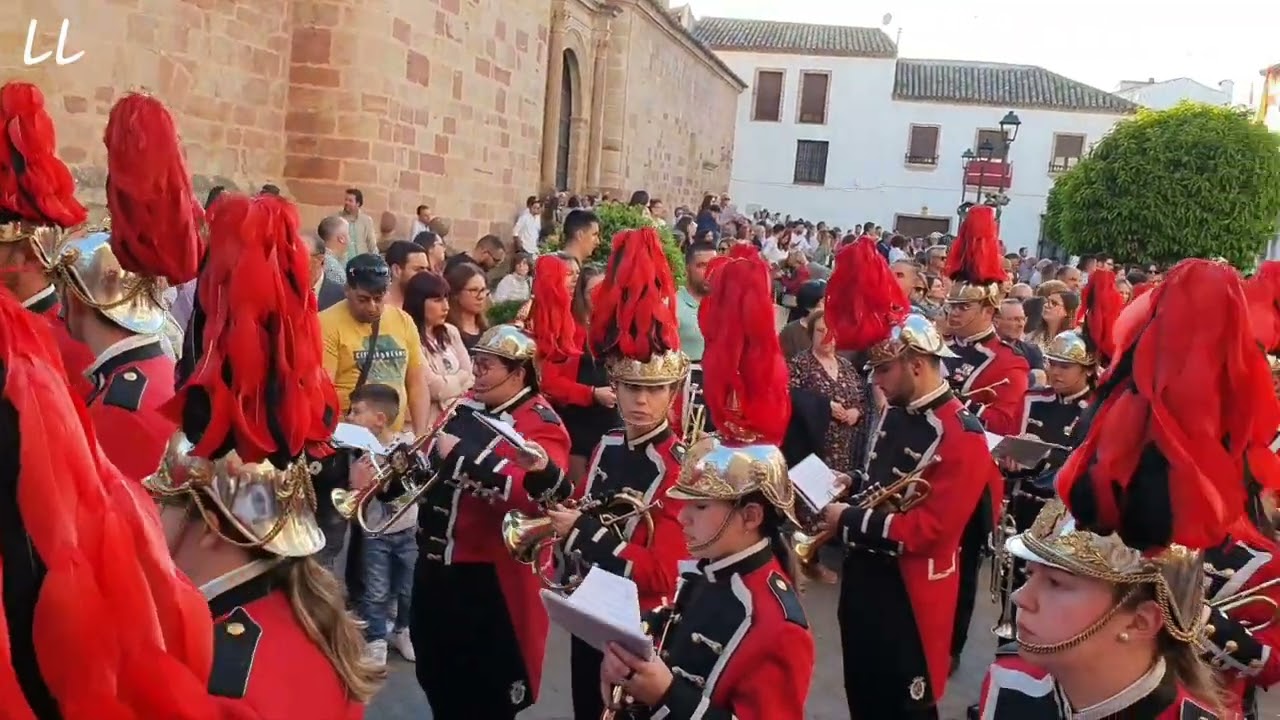 Semana Santa 2023. Andújar  (Jaén). Jesús de la Sentencia y María del Buen Remedio. 06/04/2023.