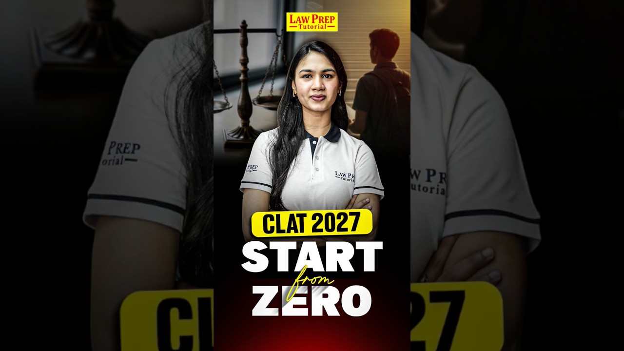 How to Start CLAT 2027 from ZERO (Step-by-Step) 📈 