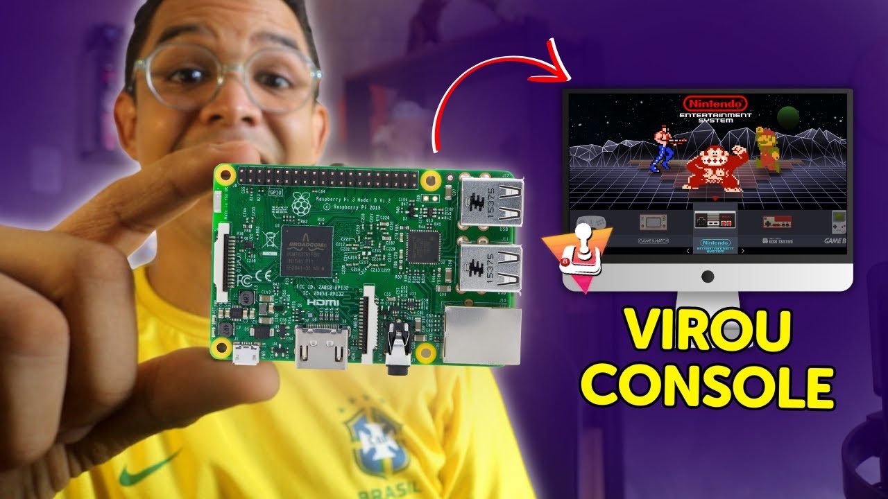 Como Transformar QUALQUER RASPBARRY PI em CONSOLE com o BATOCERA (2025)