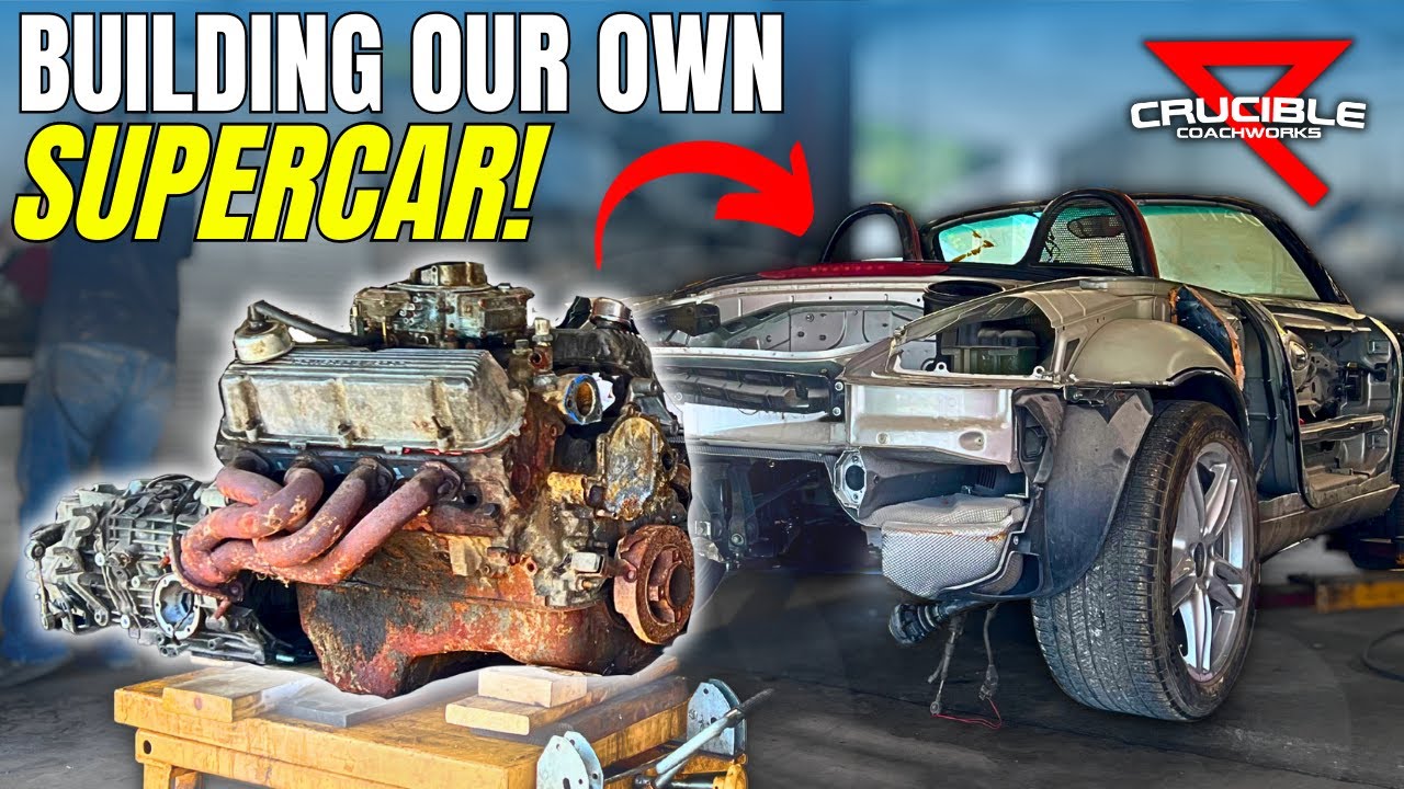 Building a SUPERCAR! Can We Fit This V8 Into Project Jigsaw?!